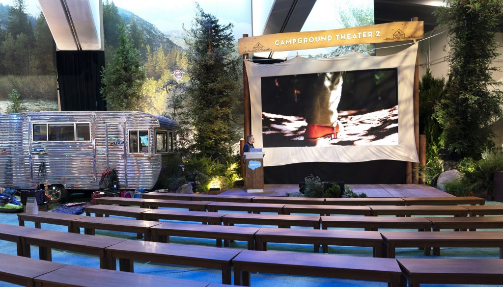 L-Acoustics Sound System tailored for outdoors Dreamforce event