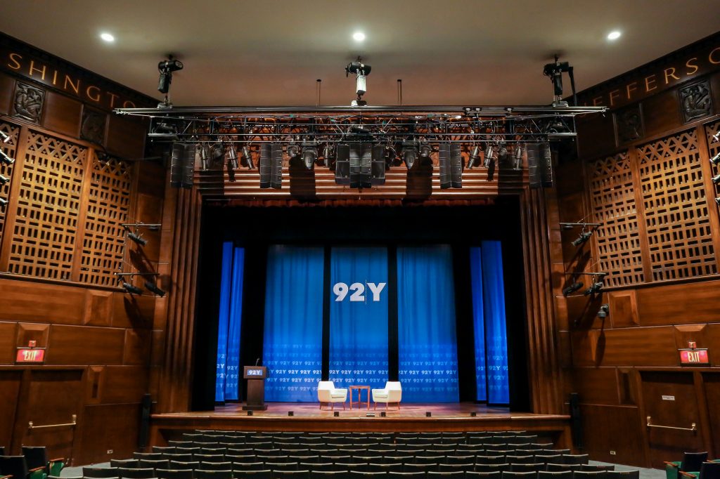 L-Acoustics PA Sound SYstem at the Kaufmann Concert Hall in NYC, USA