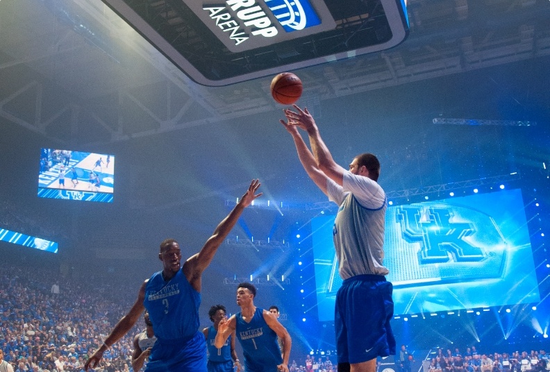 L-Acoustics Sound System at the Rupp Arena in Lexington Kentucky, USA