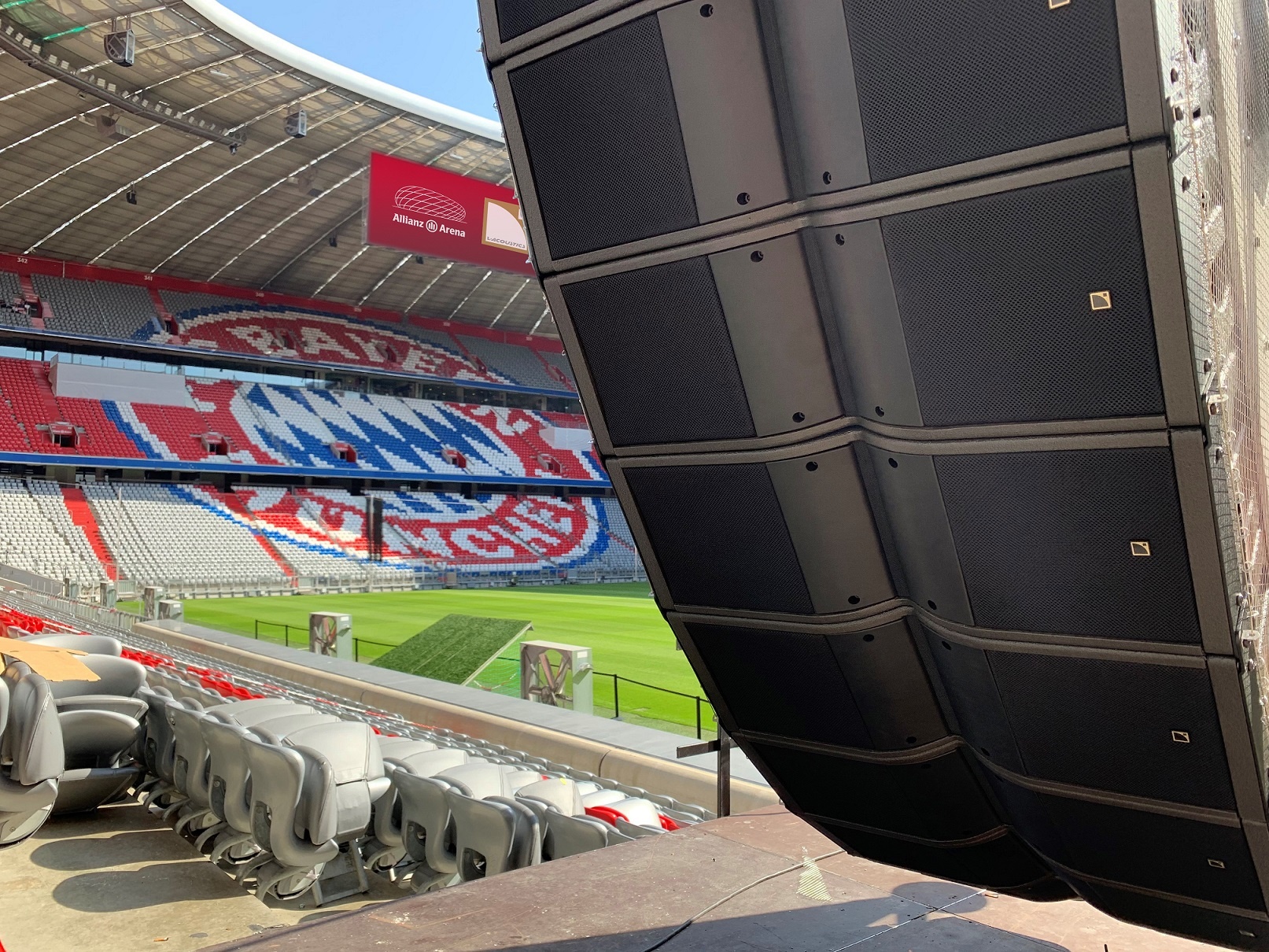 L-Acoustics at the Allianz Arena Football Stadium