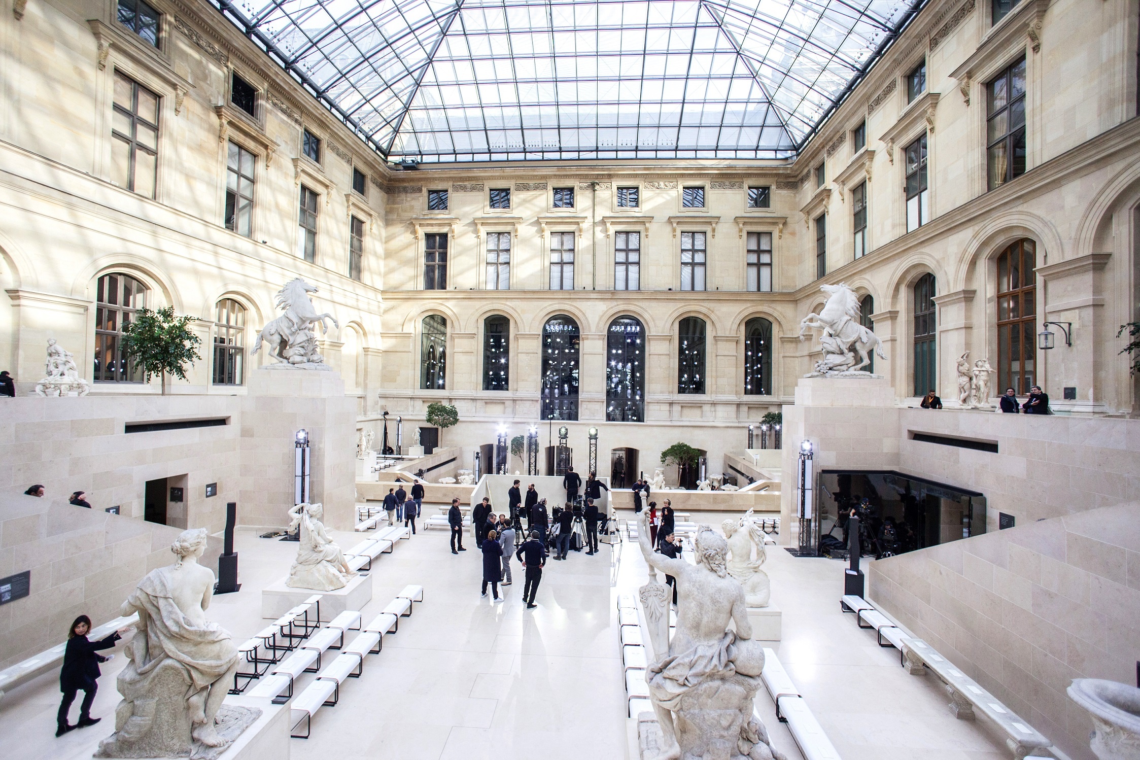 Elevators Take the Stage at Louis Vuitton Fashion Week in Paris — Elevator  Scene