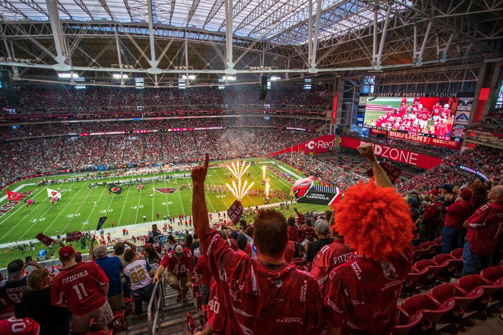 L-Acoustics at the University of Phoenix Stadium in Arizona Cardinals, USA