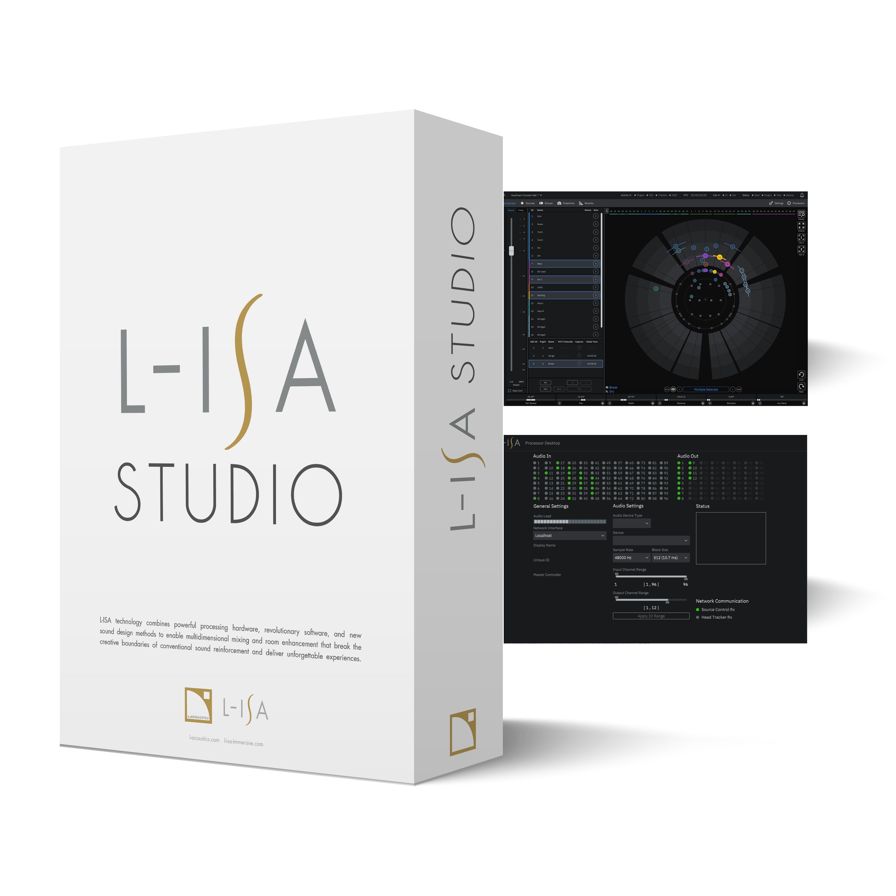 L-ISA Studio | Spatial Audio Mixing Tool | 3d Object Based Mixing
