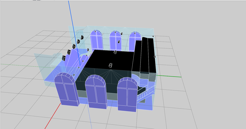 3D Model of sound system set up by L-Acoustics with their L-ISA Hypperreal Immersive Sound at the Broadway Bounty Hunter