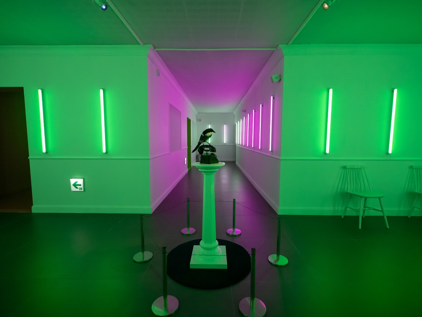 Project photos of the immersive exhibition Beyond the Road to Seoul