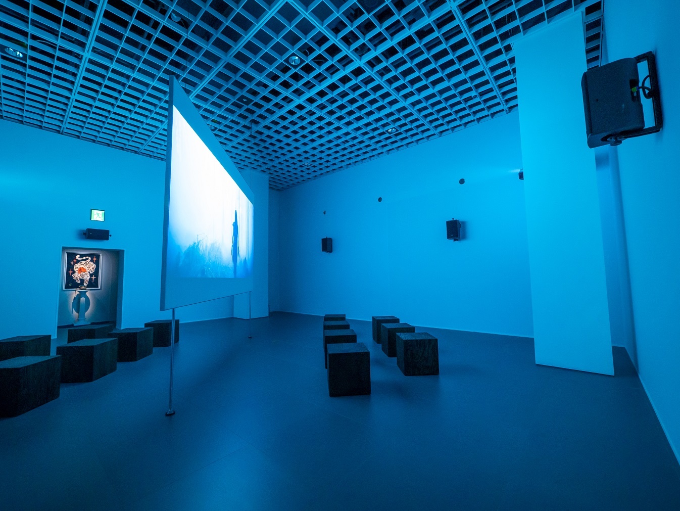 Project photos of the immersive exhibition Beyond the Road to Seoul