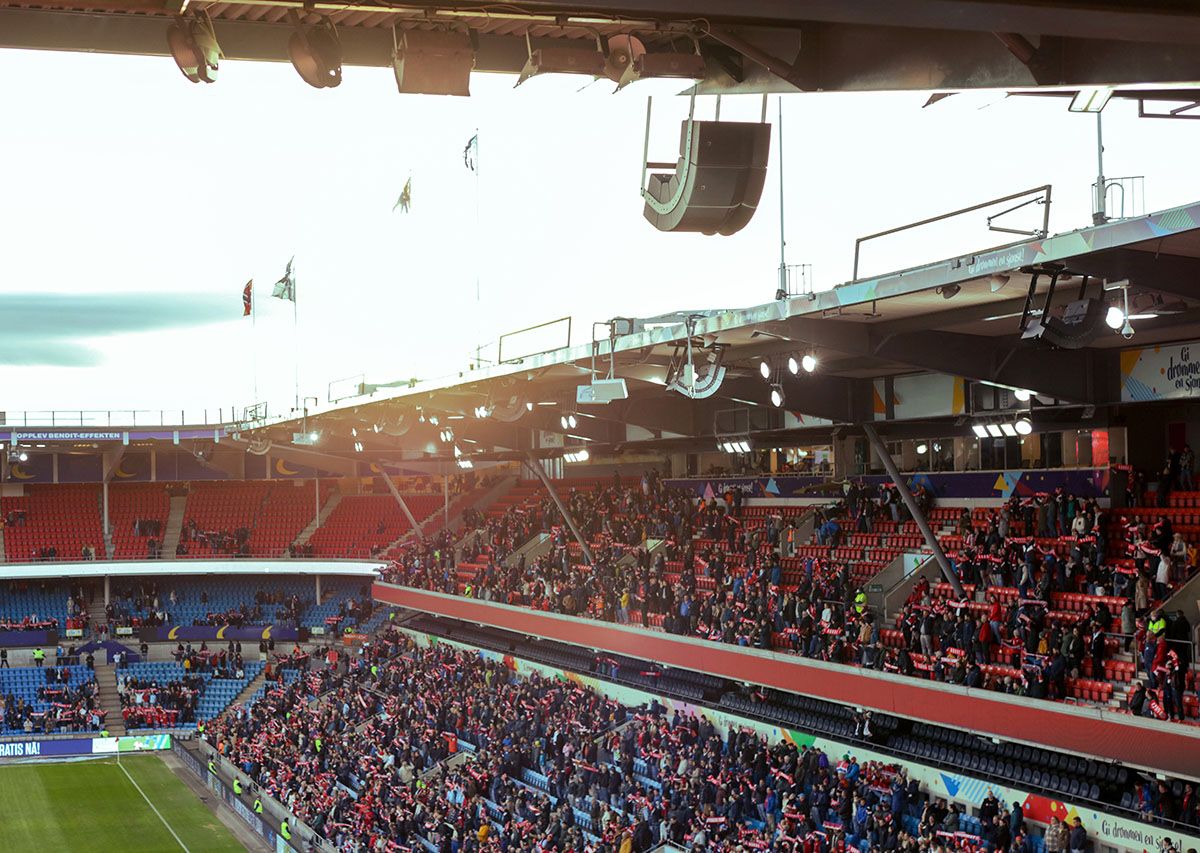 L-Acoustics Delivers Crystal Clear Audio Over the Rumble and Roar of 28,000 Fans at Ullevaal Stadium featured image