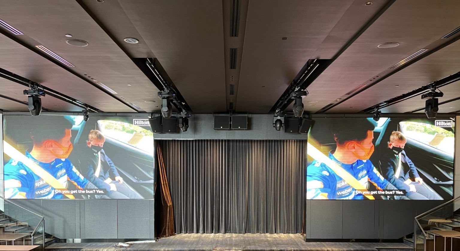 L Acoustics A Series Installed In Hilton Singapore Orchard L Acoustics