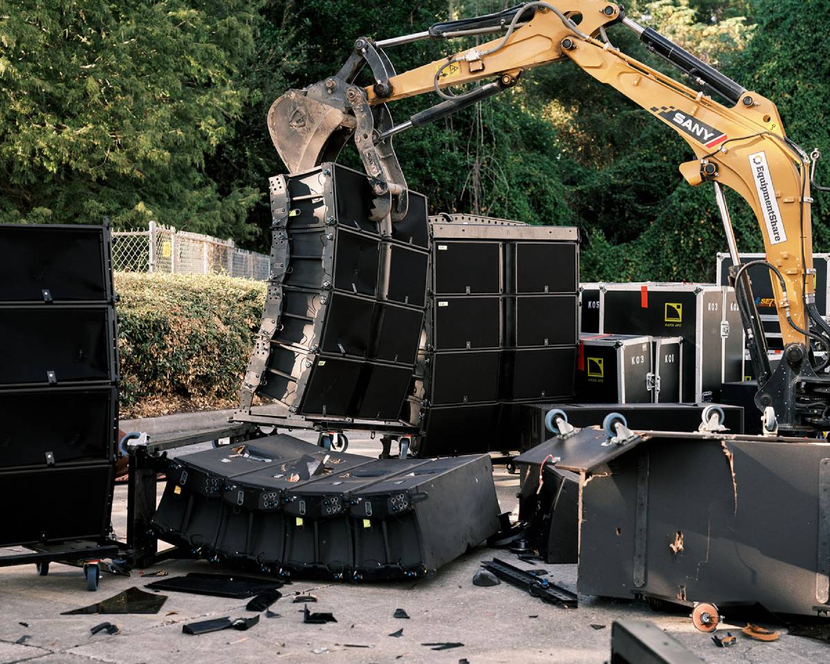 L-Acoustics Hosts Destruction Event of Fake Professional Speaker Systems to Safeguard the Live Event Industry featured image