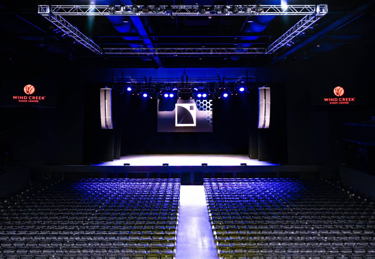 Wind Creek Event Center Installs One of the First L-Acoustics L Series Systems featured image