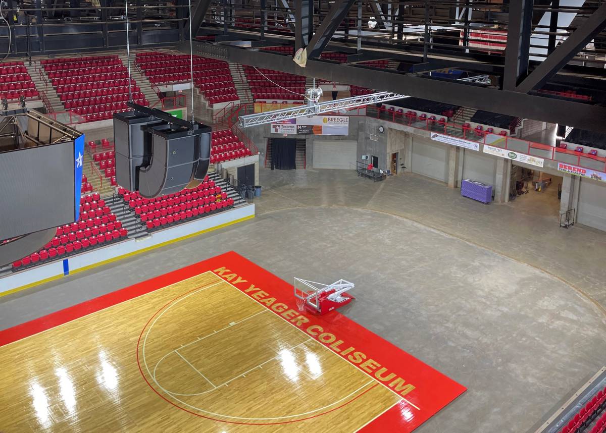 Kay Yeager Coliseum Puts A15i Concert Sound System in the Ring - L