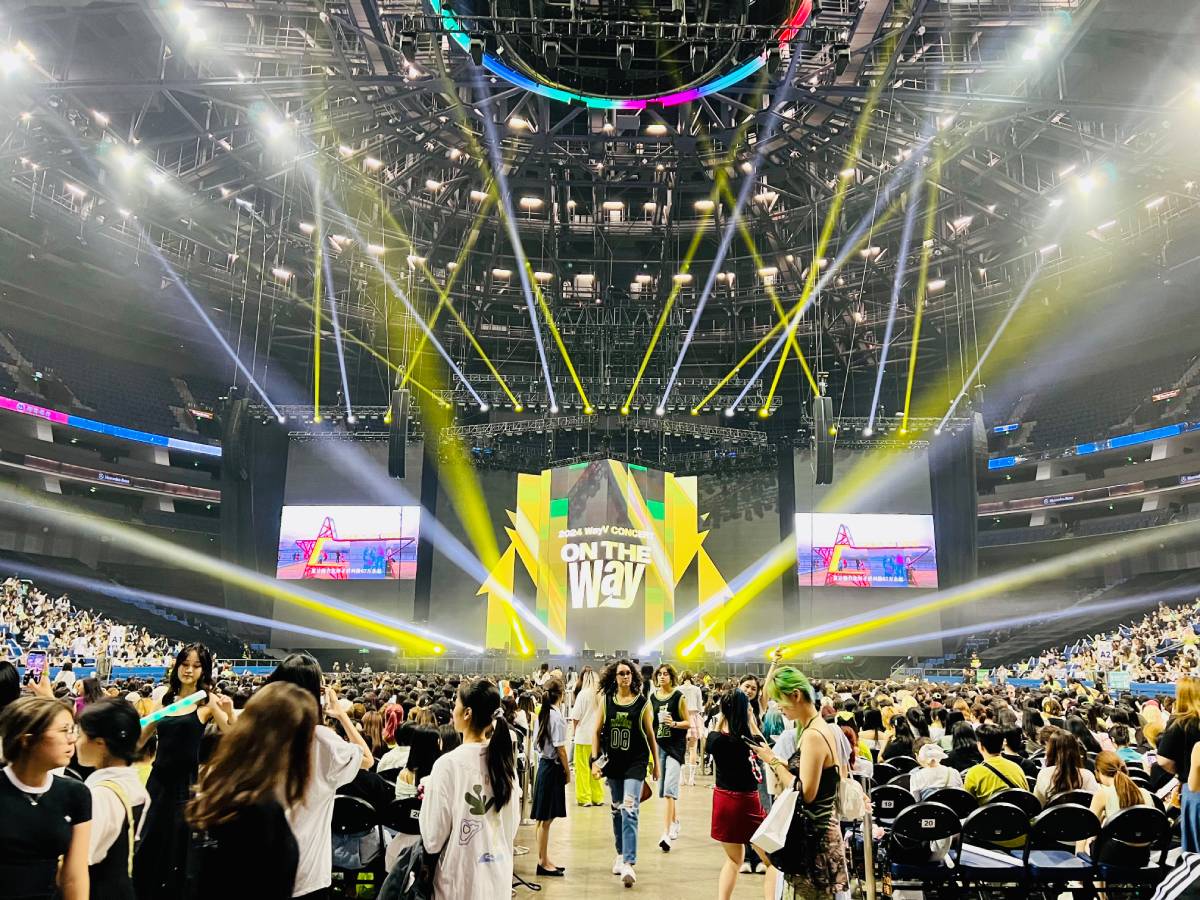 Way Dynamic Concert L Series Powers WayV's ON THE Way Concert in Shanghai - L-Acoustics