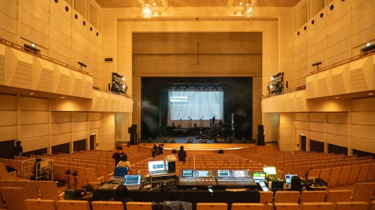 Professional Sound System for Senzoku Gakuen College of Music - L