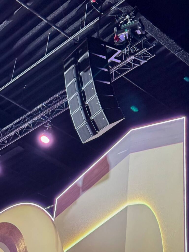 The L-Acoustics K Series Kara IIi offers NBC Congrescentrum industry-leading sound pressure levels relative to its weight