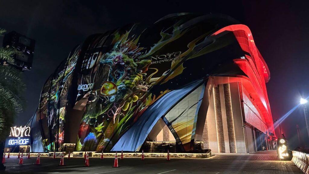 The NOYA X 80 PROOF nightclub powered by L-Acoustics K2 in Jakarta’s PIK2 upscale district