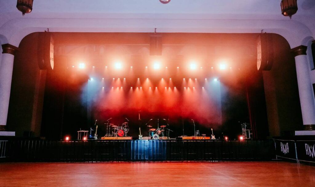 Eighth Day Sound, a Clair Global brand, recently installed L-Acoustics L Series systems at both Riverside Municipal Auditorium (pictured) and Fox Performing Arts Center in Riverside, California (photo credit: Heather Koepp)