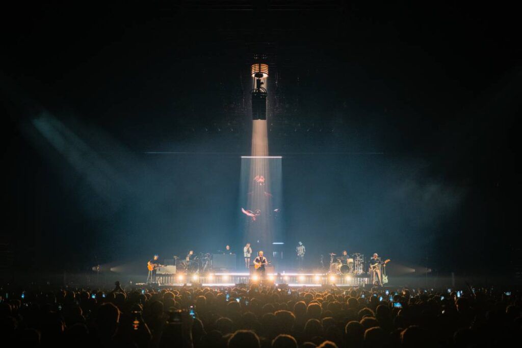 The powerful L-Acoustics K1/K2 configuration was designed to meet the sonic demands of Sam Fender's anthemic guitar-driven sound