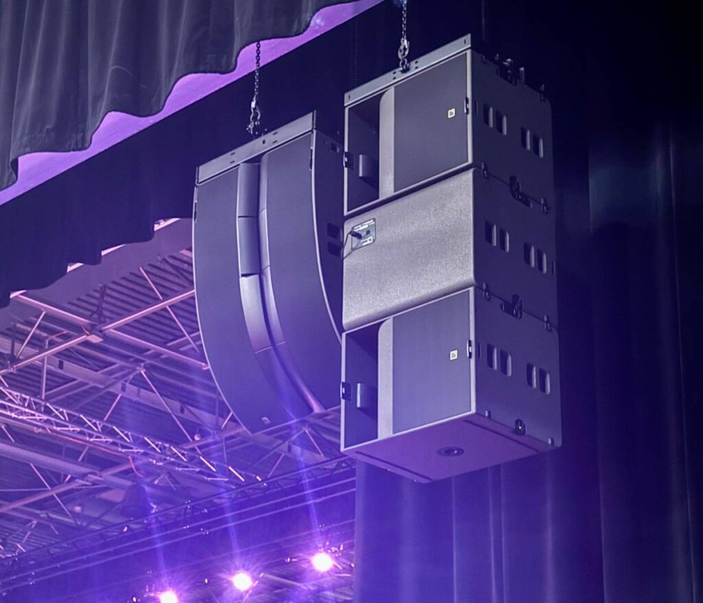 L-Acoustics L series was chosen as Alpexpo needed a lightweight and efficient professional sound system that adapts to different events. ©Alexandre Reynaud
