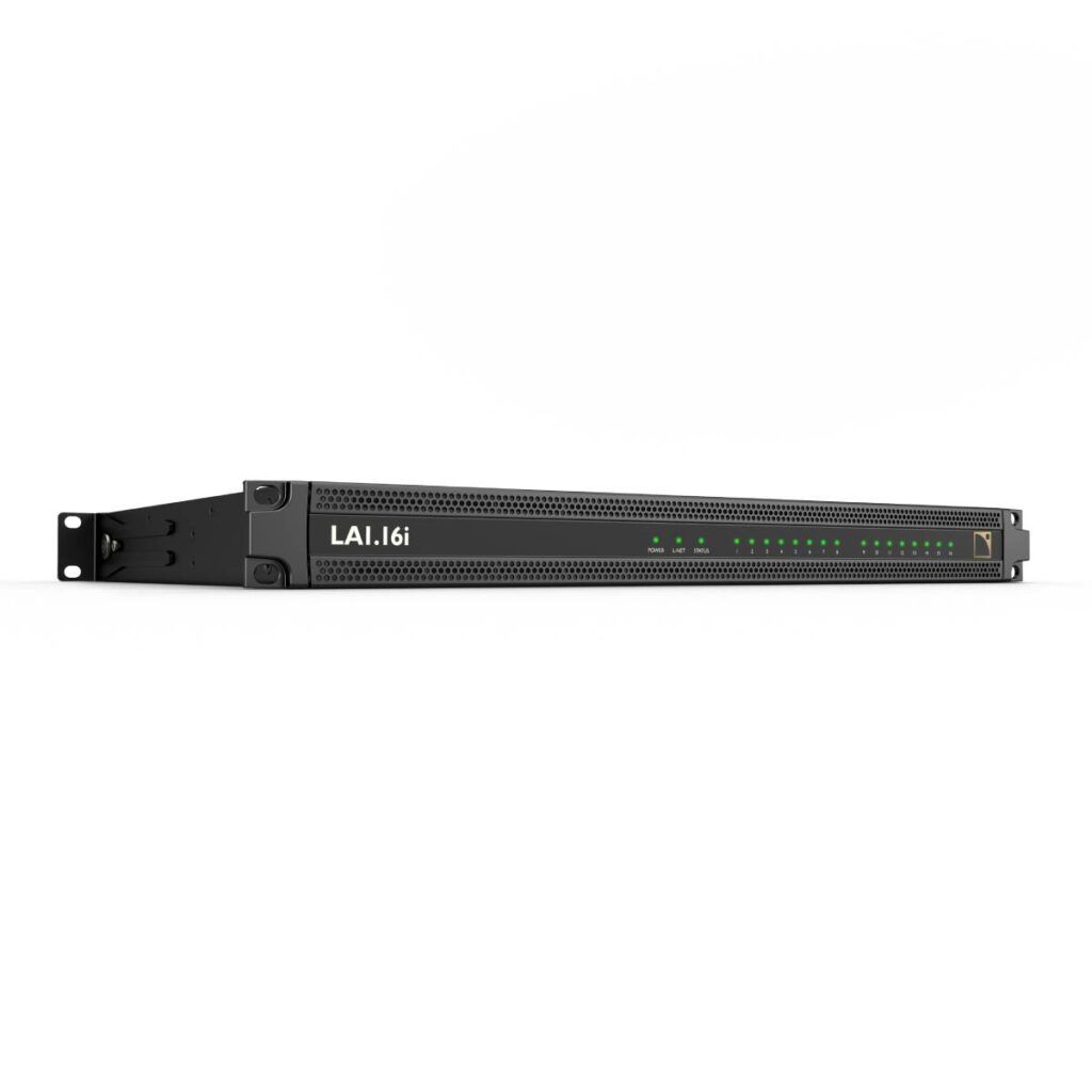 The ultra-compact new LA1.16i amplified controller from L-Acoustics