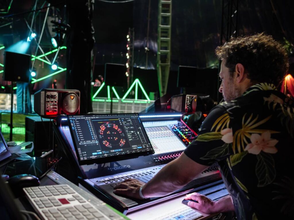 All Polygon engineers have completed advanced L-Acoustics L-ISA training – photo credit Maria Zhytnikova, Red Flame Creations