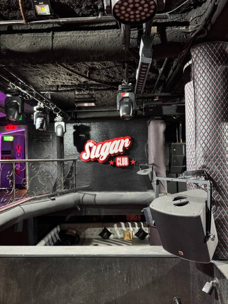 L-Acoustics X12 speakers serve as fills in Sugar Club Bangkok, Thailand