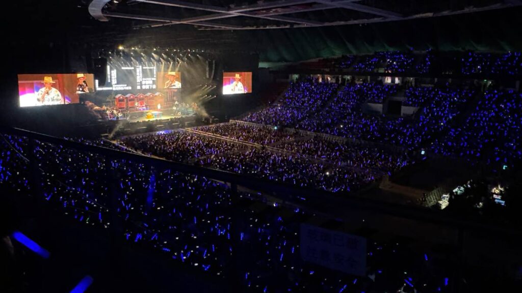 Justin Lo performed on an L-Acoustics L Series concert sound system in the 10,000-capacity Guangzhou Gymnasium Arena