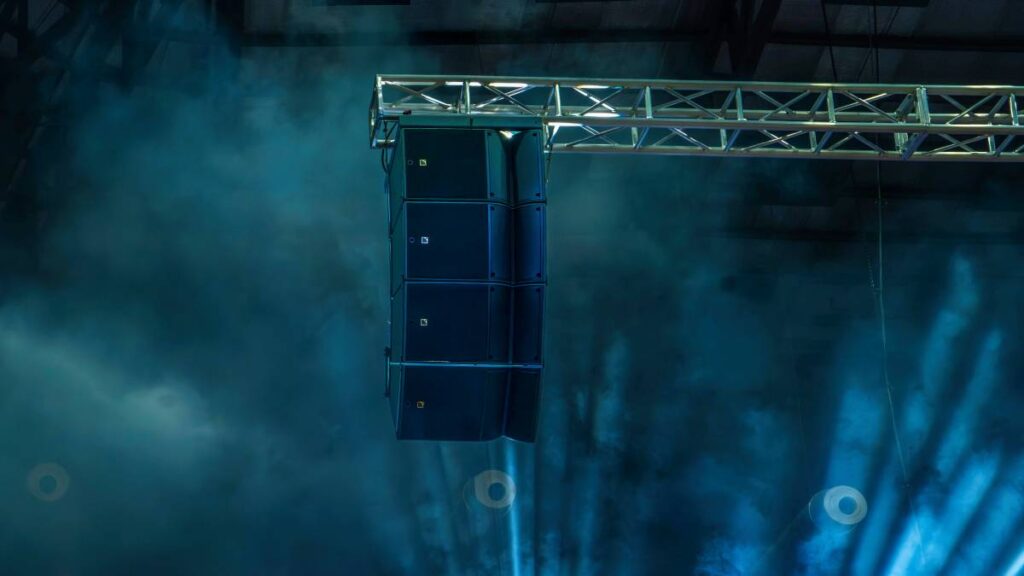 L-Acoustics A15i Focus and Wide speakers provide optimal sound distribution across the 6,000-capacity arena