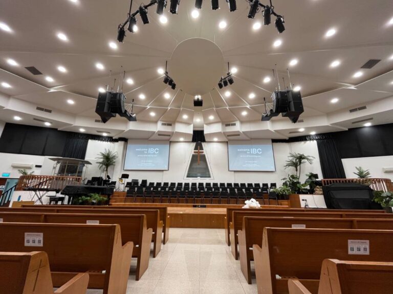 International Baptist Church of Singapore Transforms Worship Experience with L-Acoustics A Series featured image