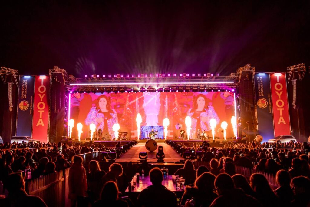 Toyota Innibos welcomed 78,800 attendees across a 9,500 m² audience area, featuring eight theatre productions, ten music and lifestyle shows, and performances by over 35 of South Africa's top artists