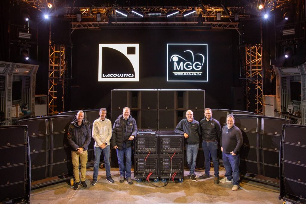 Left to right: Kyle Freemantle (DWR), Duncan Riley (DWR), Mark Gaylard (MGG), Nardus de Lange (MGG), Günther Müller (MGG) and Richard Smith (DWR)
