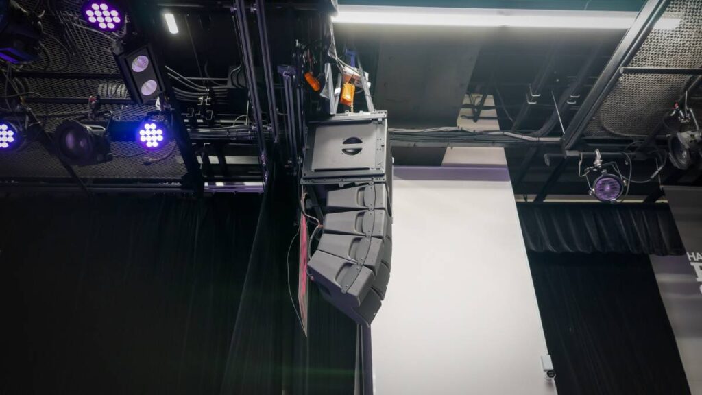 The L-Acoustics K Series system at Belle Epoque Beauty College's Harajuku event hall delivers rider-friendly, industry-standard audio for fashion shows, idol events, and student productions