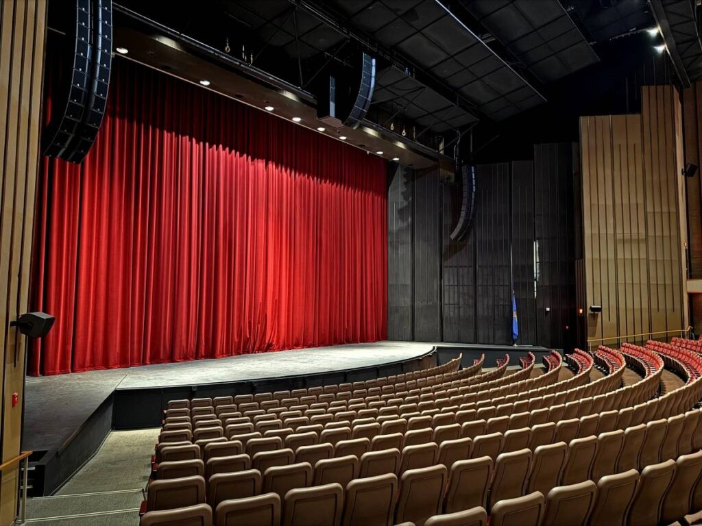 The L-Acoustics loudspeakers were specified by Schuler Shook and installed by Brown Note Productions