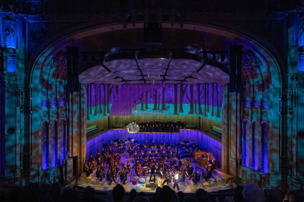 The 2025-2026 season opened with a performance of Ravel’s opera, L’enfant et les sortilege, featuring Isabel Leonard (photo credit: Jenna Gilmer)