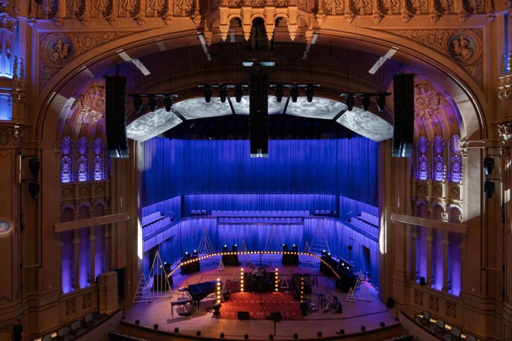 “People initially think it might be too much PA for this place, but then you listen to it and realize this is exactly what it needed,” says San Diego Symphony Audio Director Joel Watts (photo credit: Gary Payne)