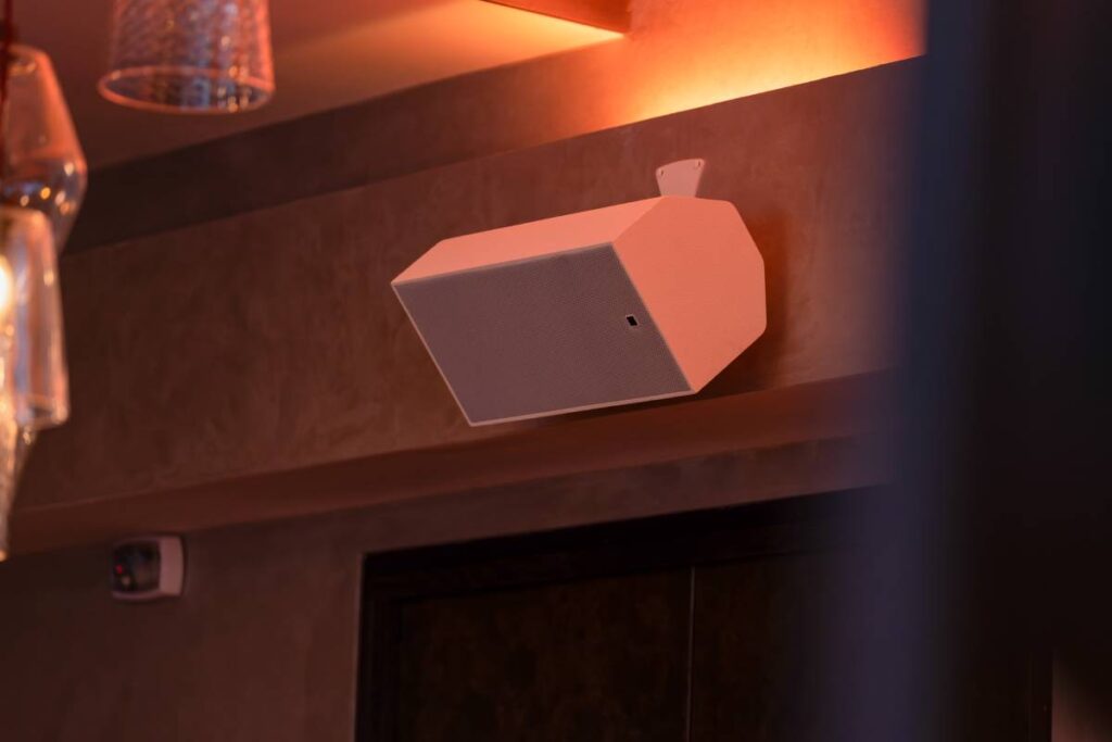 The X8i were selected for their ability to handle the power and sonic clarity needed when the space transforms into a party venue.