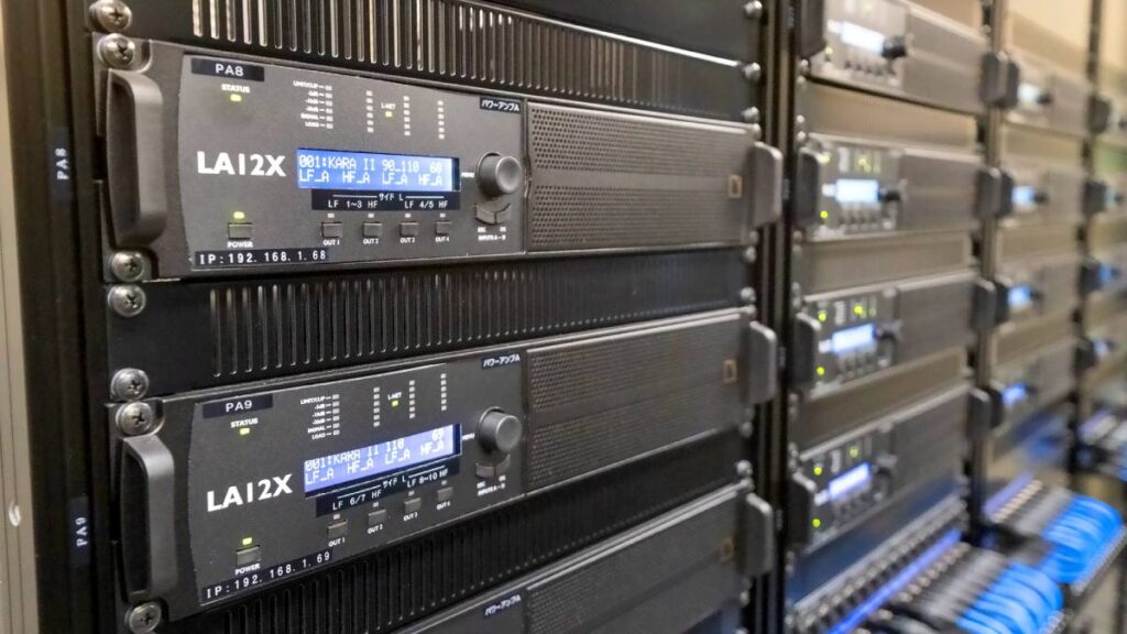 Otsu Japan’s Biwako Hall professional sound system is powered by LA12X, LA4X, and LA2Xi amplified controllers