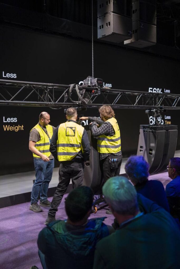 L-Acoustics will host L Series array rigging demonstrations in NAMM 2026 Meeting Room #17104 on the even hours, Thursday through Saturday