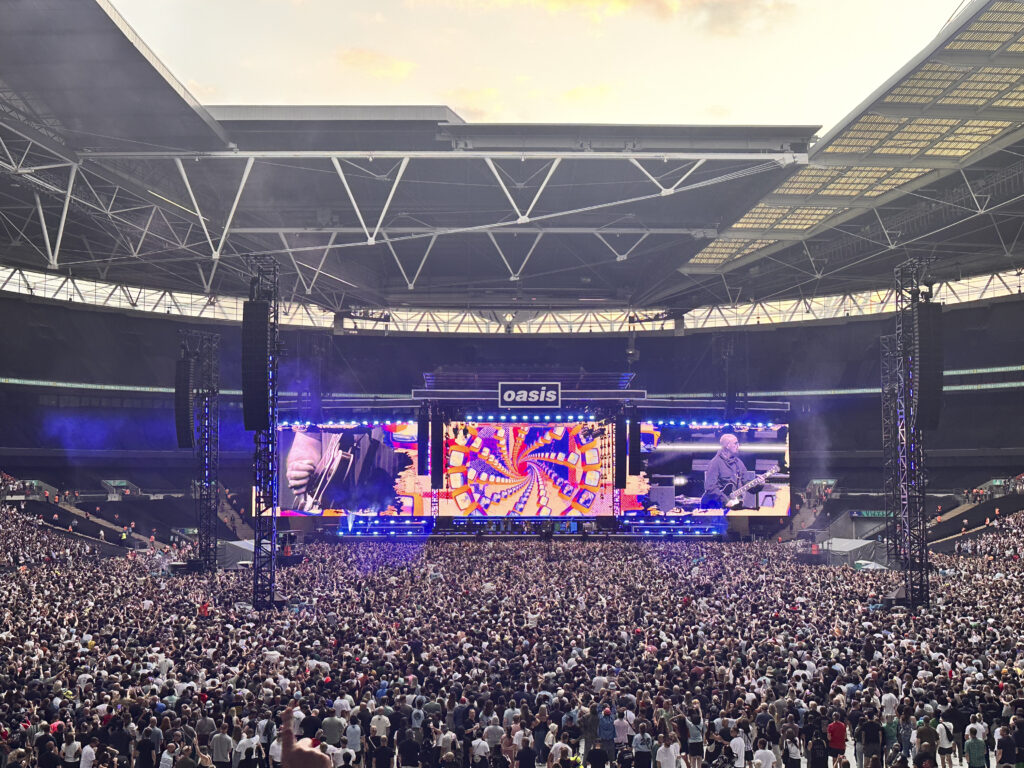 Oasis live at Wembley Stadium