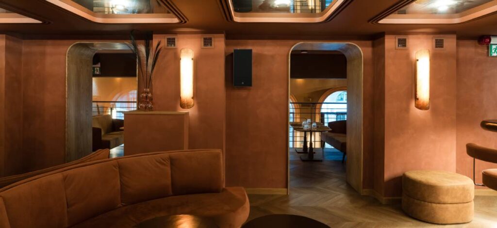 Attention to visual integration was crucial for a venue where design creates the first impression and sets expectations for the entire experience