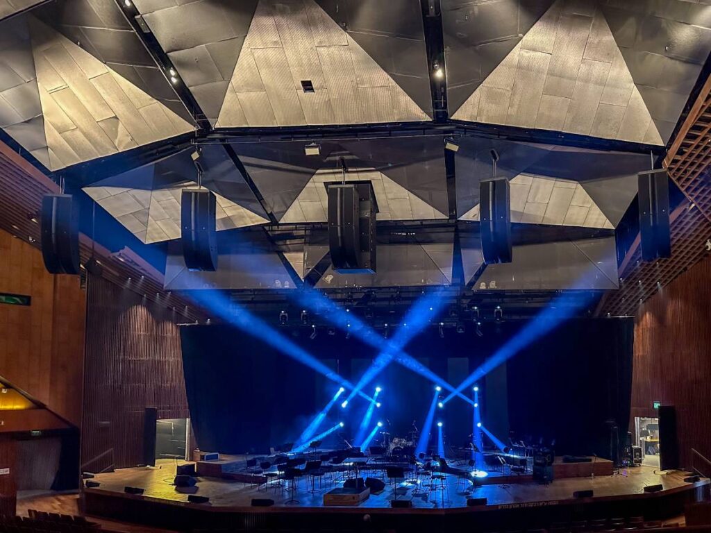 Sincopa and Charmer Group delivered Israel's first large-scale L-ISA installation in its largest and busiest concert hall