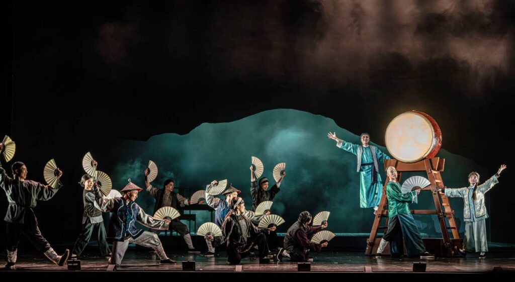 The Impossible Trial at the Xiqu Centre Grand Theatre staged by the Hong Kong Repertory Theatre with an L-ISA immersive audio experience © Thomson Ho