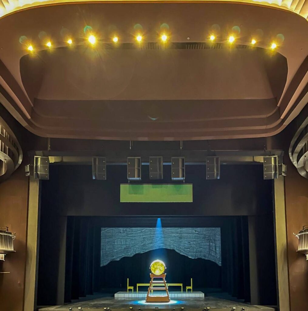 The L-Acoustics A Series scene system in Hong Kong’s Xiqu Centre Grand Theatre
