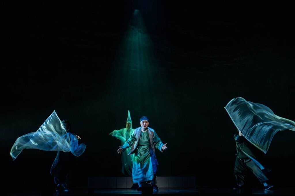 The Impossible Trial story-focused spatial audio design delivered unprecedented emotional impact at the Xiqu Centre Grand Theatre, Hong Kong © Carmen So