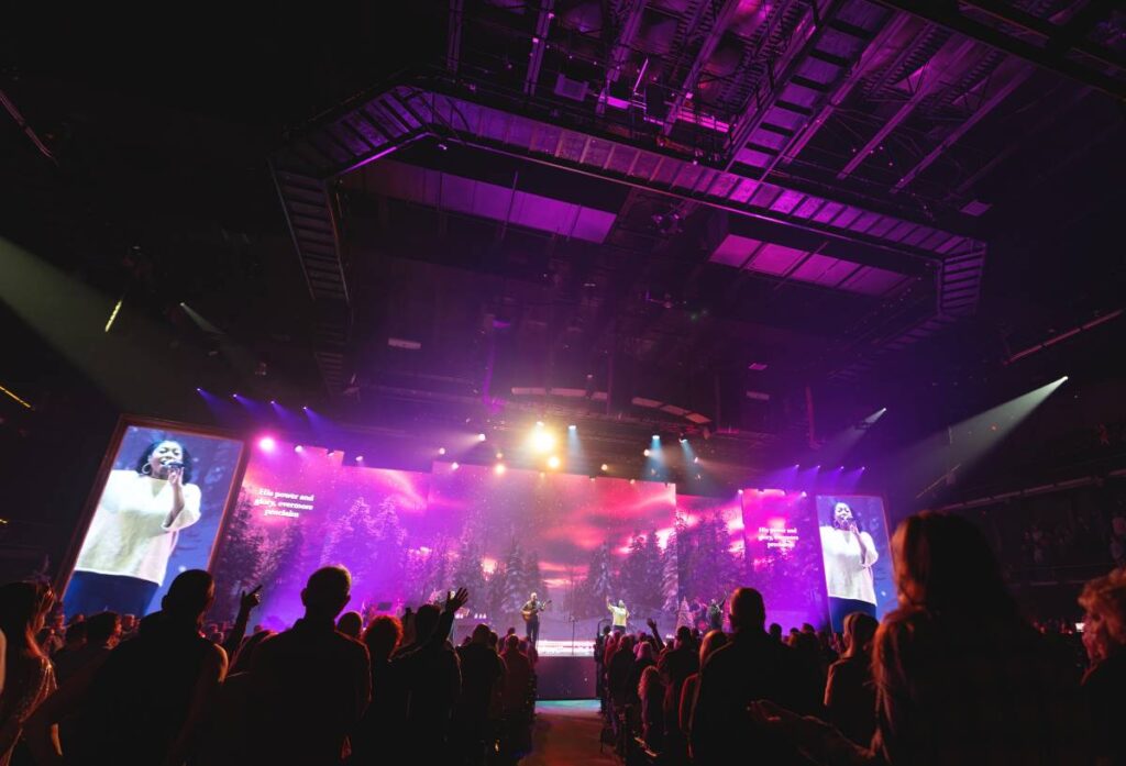 L-Acoustics L-ISA “creates an amazing space that unites the audience, the stage, and the service,” says Crossroads Church’s Patrick Buescher