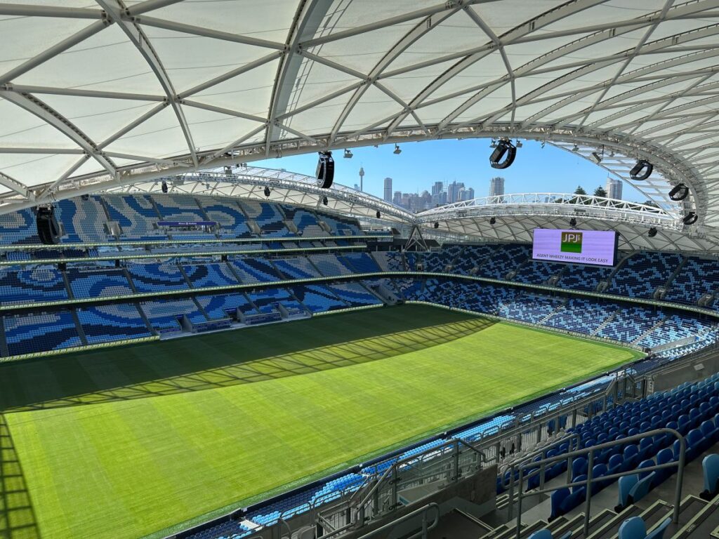 Allianz stadium demands a sound system that can perform across the full spectrum of game-day requirements