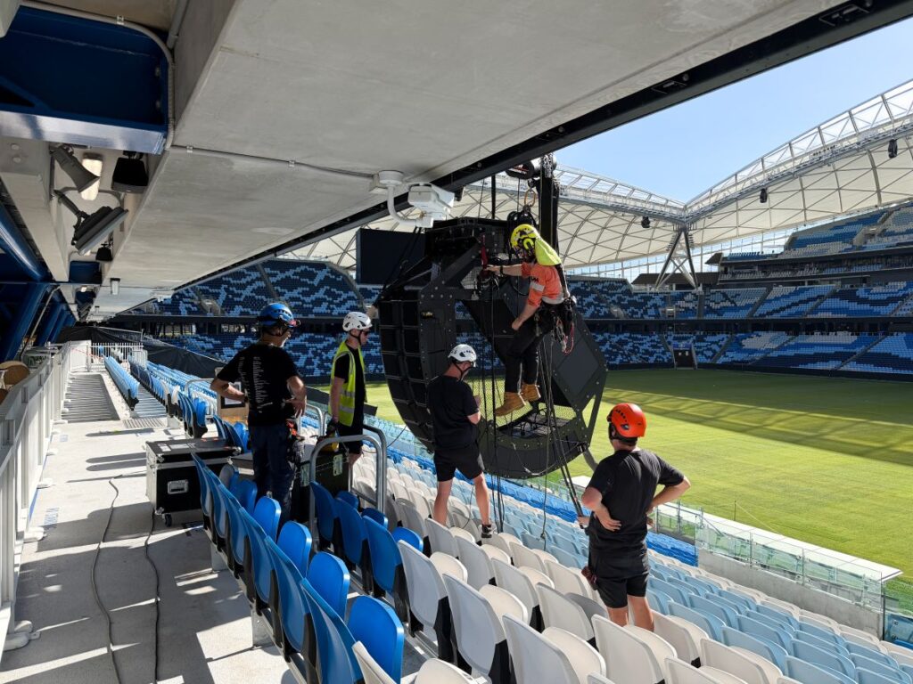 Using L-Acoustics Soundvision meant array angles, subwoofer positioning and coverage zones to be refined before a single speaker was hung