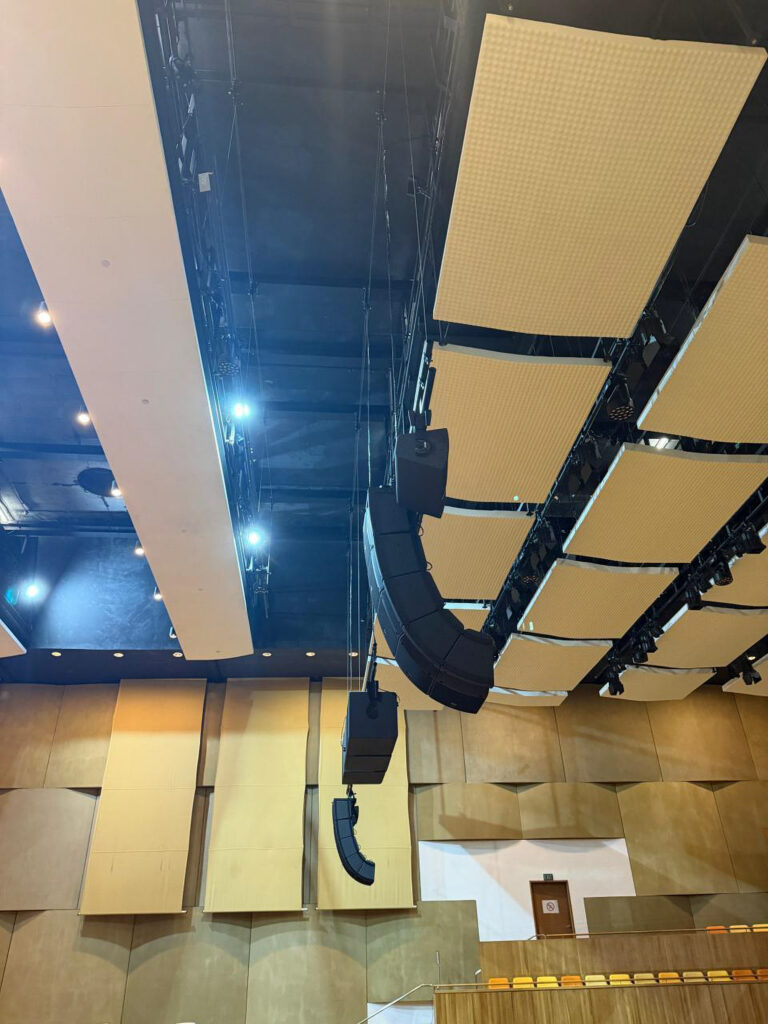 L-Acoustics Soundvision drove the design process from the start, allowing Concept Systems to model loudspeaker placement, coverage patterns and SPL distribution across the full audience