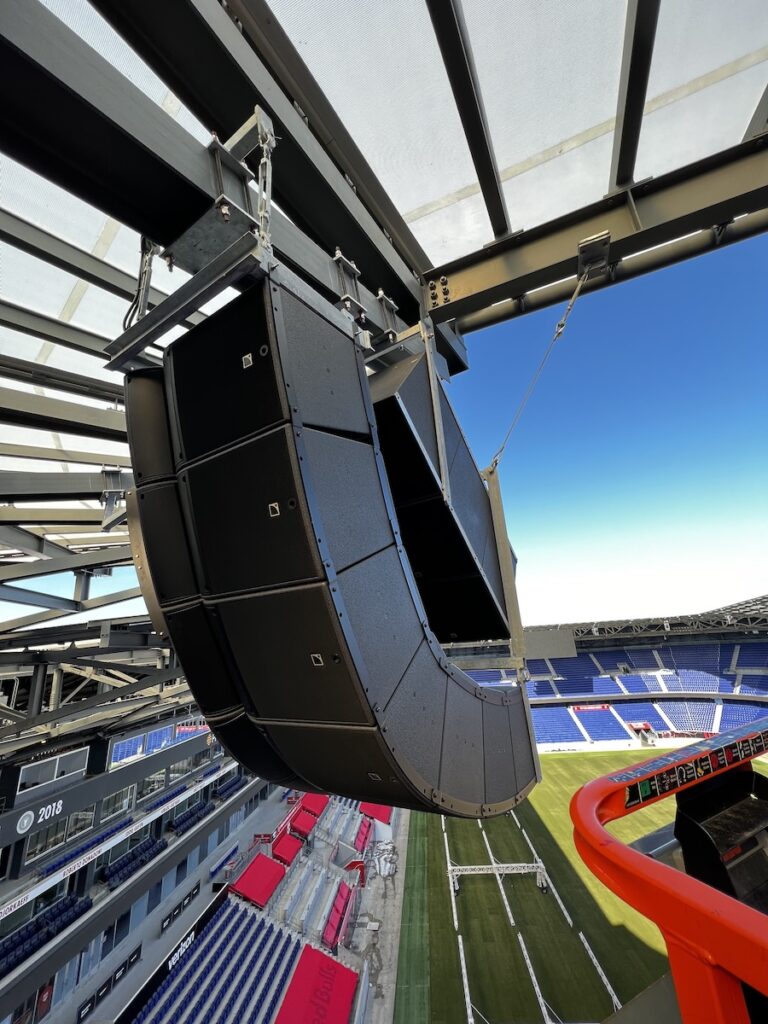 Arrays of A15i at Red Bull Arena, Harrison, New Jersey, USA.