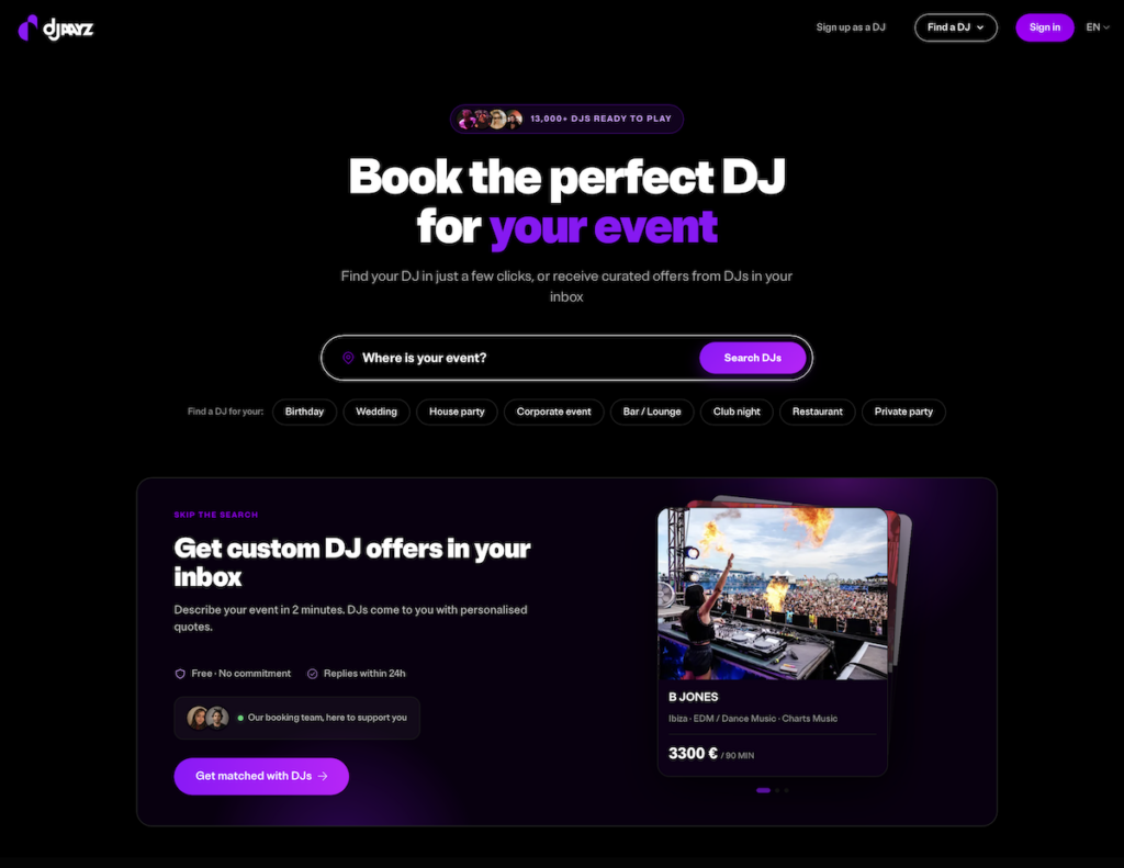 L-Acoustics Invests in Djaayz by Cathy Guetta, a platform that reinvents how venues discover and book DJs