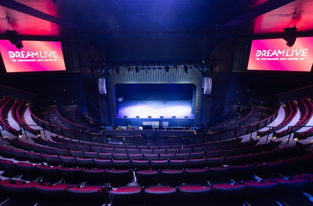 Boulevard Carroll Entertainment Group installed an L-Acoustics L Series-based loudspeaker system at East Rutherford’s Dream Live Performing Arts Center